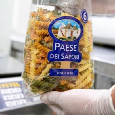 Pasta fusili nº 34 tricolore