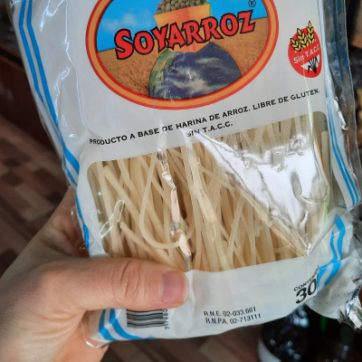 Fideos de arroz finos