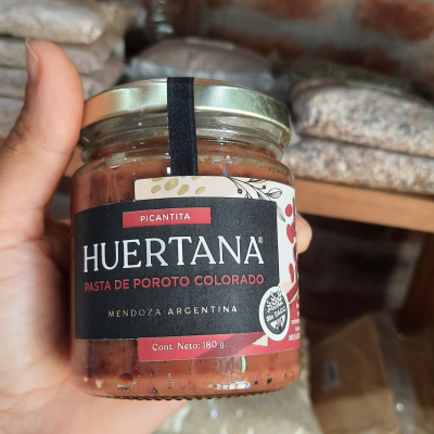 Pasta de porotos colorados