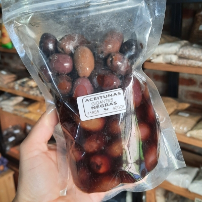 Aceituna negras gigantes agro.