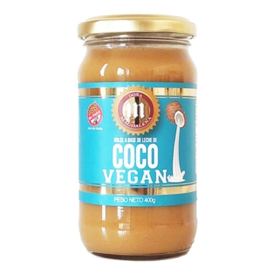 Dulce de leche coco vegano sin tacc