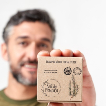 Shampoo solido fortalecedor