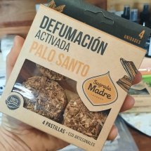 Pastilla defumadora palo santo x 4u