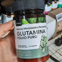 Glutamina en polvo