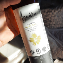 Aceite de lino dorado organico