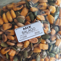 Mix salado - girasol, maiz frito, mani con sal, zapallo