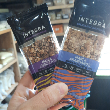 Barrita con base de choco y mani