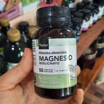 Bisglicinato de magnesio 50 capsulas