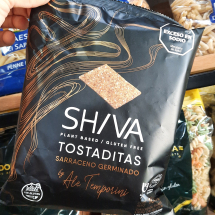 Tostaditas sarraceno germinado