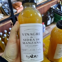 Vinagre de sidra de manzana sin filtrar